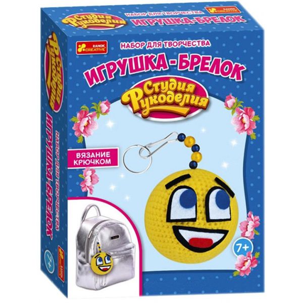 Набор для творчества Ranok-Creative Вязаная игрушка Смайлик 15185010Р