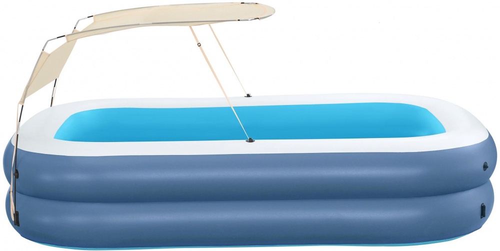 Басейн надувний Bestway Summer Bliss Shaded 254x178x140 см (54449)