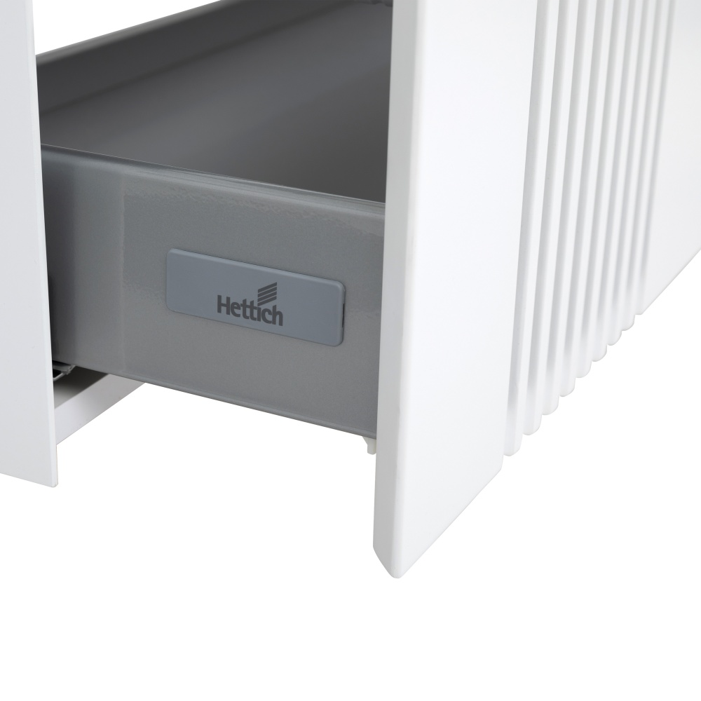 Тумба під умивальник Aqua Rodos MANHATTAN білий мат зі стільницею Namibia Black 120 см