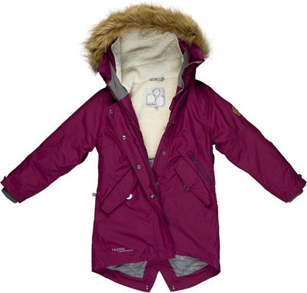 Куртка-парка HUPPA VIVIAN, XS р.158-164 бордовый 12490020-80034-0XS 