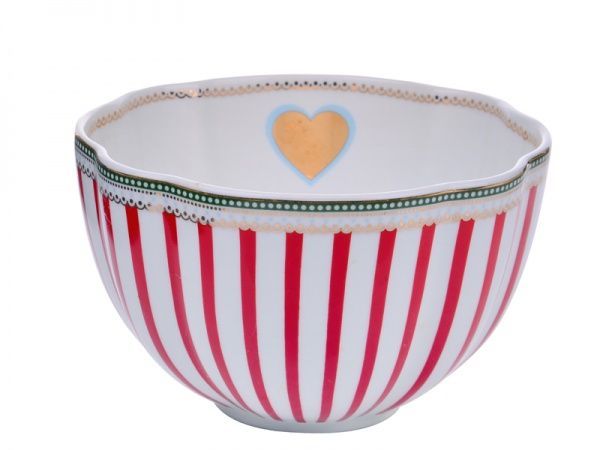 Салатник Красная полоска 12,5 см 920-104 Lefard