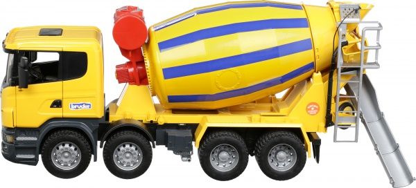 Бетоновоз Bruder Scania R-Serie желтый 1:16 3554