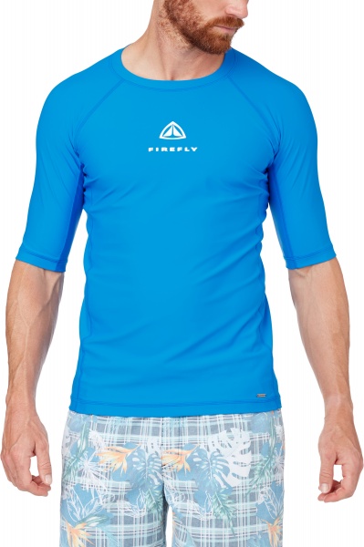 Футболка Firefly Laryn II ux 302394-608 р.M синьо-чорний