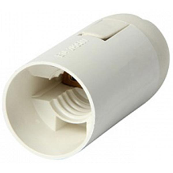 Патрон электрический E.NEXT гладкий E14 термопластик белый s9100010