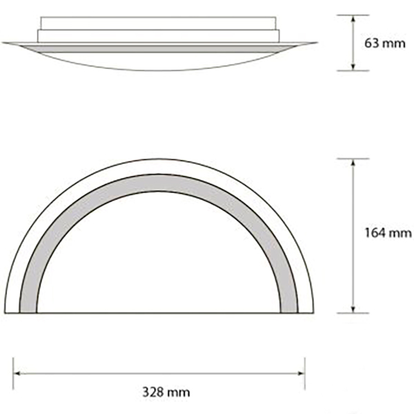 Светильник светодиодный Светкомплект Leggera WL-12 CCT TX 12 Вт белый 3000/4500/6000 К 