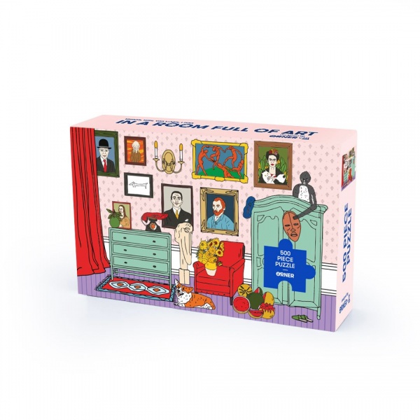 Пазл Кімната художників 500 елементiв orner-1361