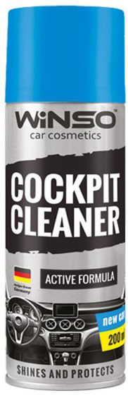 Полироль для приборной панели Cockpit Cleaner WINSO новое авто 200 мл 820270