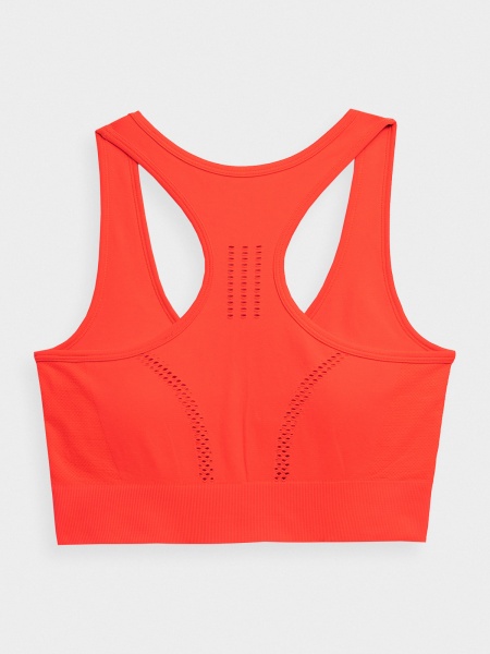 Бра 4F SPORT BRA F037 4FSS23USBAF037-62N р.XS-S помаранчевий