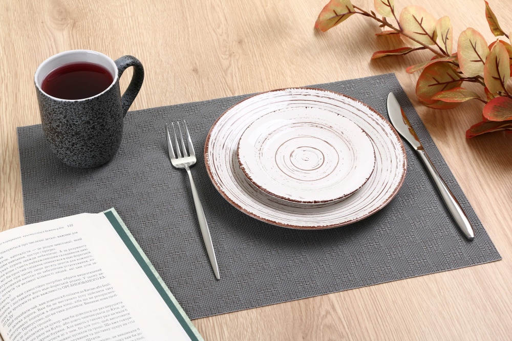 Коврик для сервировки Flamberg Basketry Grey 43х30 см