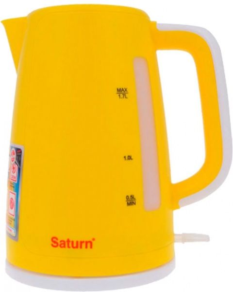 Электрочайник Saturn ST-EK8435 White/Yellow 