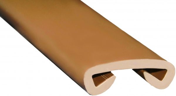 Поручень для перил коричневый 40х6х4,5 мм