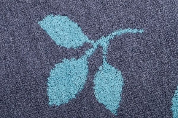 Рушник Листя 34x36 см Luna сірий 