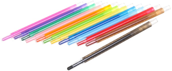 Карандаши восковые Crayon 12 цветов Nota Bene