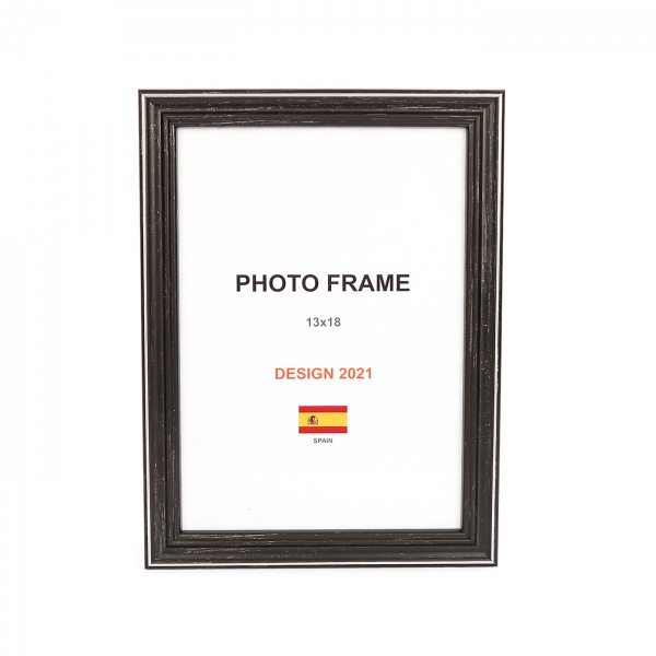 Рамка для фото 1 фото 13х18 см графіт темний 