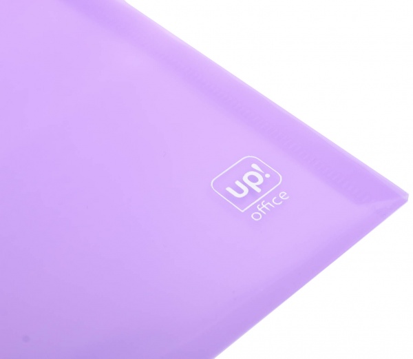 Папка-конверт А4 120 мкм фиолетовый глянец UP! (Underprice)