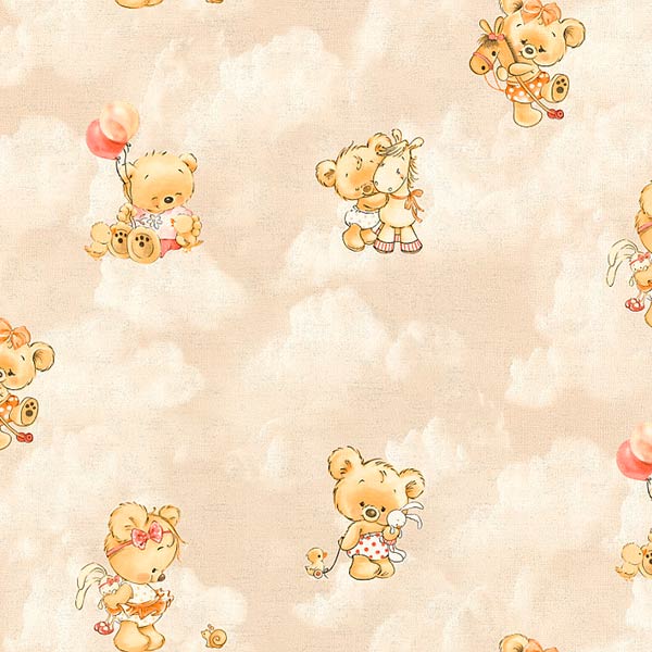 Шпалери Слов'янські шпалери Elegance collection Ведмедики V325-01