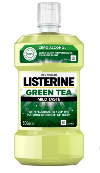 Ополаскиватель для полости рта Listerine Зеленый чай 500 мл