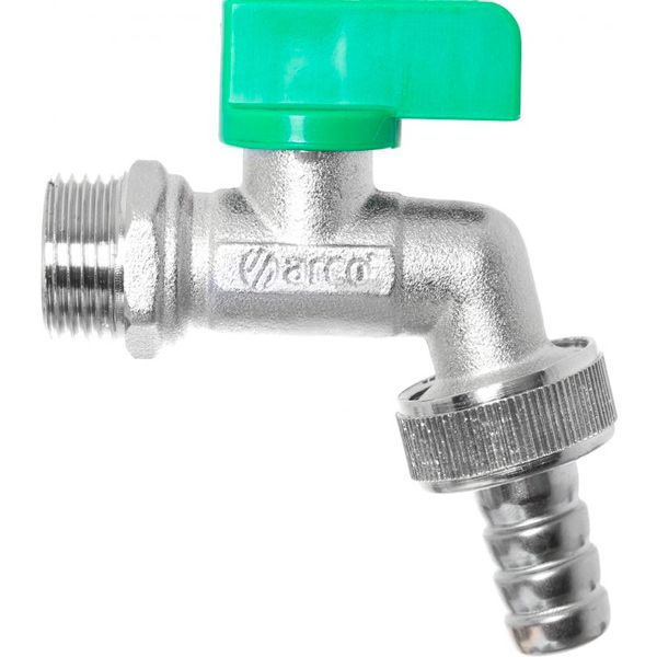 Кран кульовий Arco садовий Nano Mac 1/2х3/4 D15