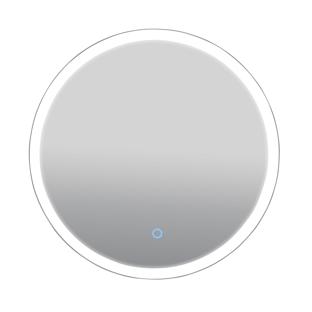 Зеркало со встроенной подсветкой Aqua Rodos Lorenzo black D-50 sensor