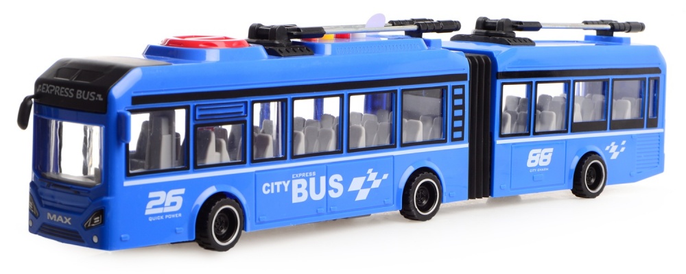 Трамвай CARS S голубой 1:16 (инерция, звук, свет, двери открываются) 1:16 CJ-4358578