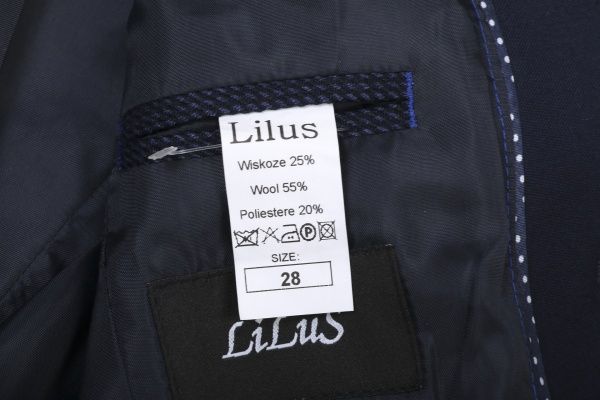 Костюм школьный ТК.2348 р.146 синий 217/2 мод.13 