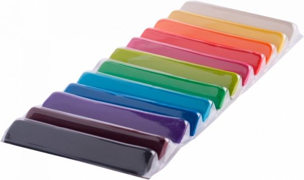 Пластилин 12 цветов 300 гр kids line ZiBi