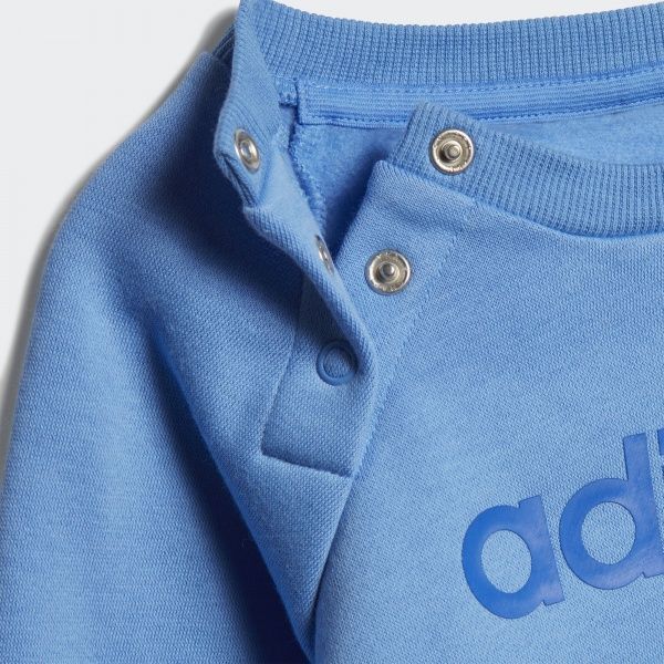 Спортивний костюм Adidas I LIN JOGG FL EI7963 р. 80 синій