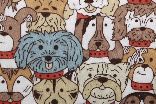 Пижама для мальчиков Фламинго Собачки р.110 молочный/с принтом 256-222-13 