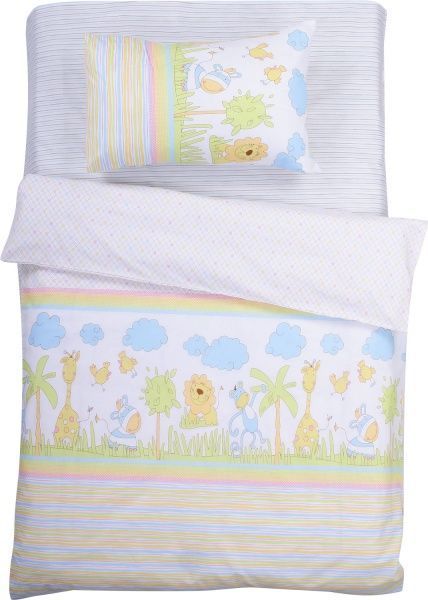 Комплект постельного белья Україна Джунгли разноцветный 