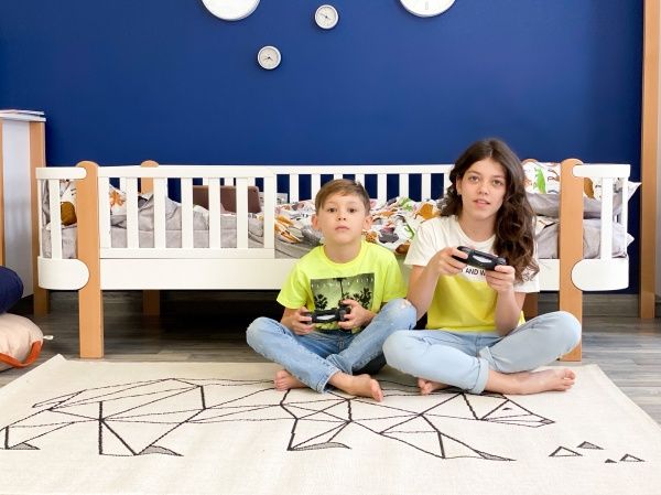 Ліжко Veres Монако біло-буковий 27.1.1.21.15