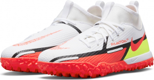Сороконожки Nike Jr. Phantom GT2 Academy Dynamic Fit TF DC0818-167 белый