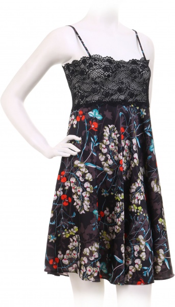 Нічна сорочка megotex Епатаж р.M/L чорний