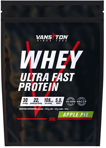Протеин Vansiton Ультра-Про Яблочный пирог 900 г 