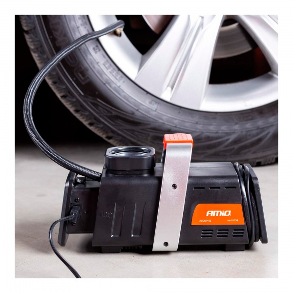 Компресcор автомобильный AMiO 12V/230V ACOMP-02 (01134)