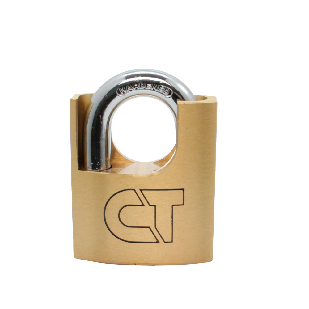 Замок навісний Comit 60 мм латунний напівзакритий (амбарний)