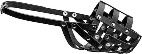 Намордник Collar м'який (ротвейлер сука, лабрадор) чорний