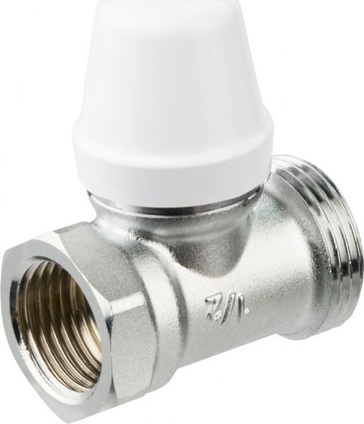 Комплект прямых радиаторных кранов Caleffi 1/2