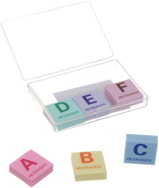 Набор ластиков Алфавит