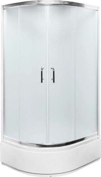 Душевая кабина UP! (Underprice) 8167R 1000x800x2030 профиль хром,стекло pear