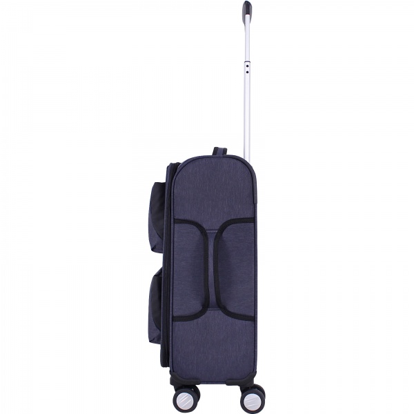 Чемодан Bagland S 36 л джинс (3716919) 