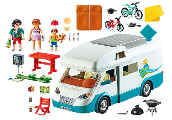 Конструктор Playmobil Сімейний автомобіль-будинок на колесах 70088