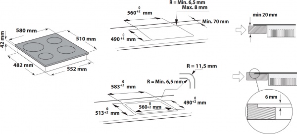 Варильна поверхня Whirlpool AKT 8090/NE