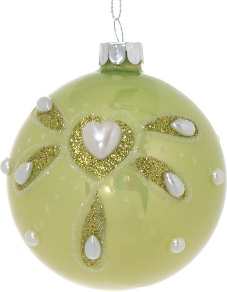 Куля скляна d100 JF230381-10GR салатовий