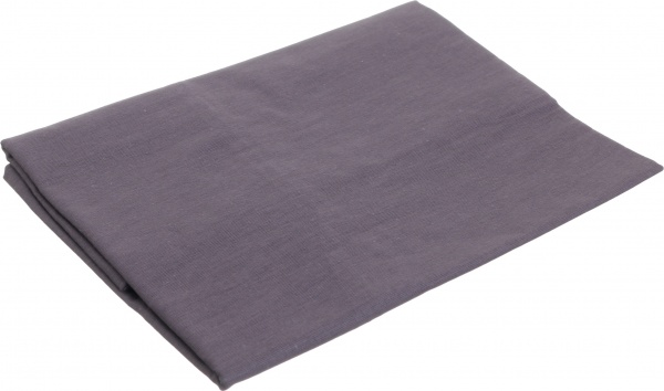 Наволочка 70x50 см графит Моно 