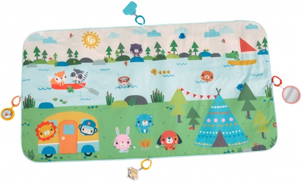 Игровой коврик Fisher Price Веселые приключения GXR53