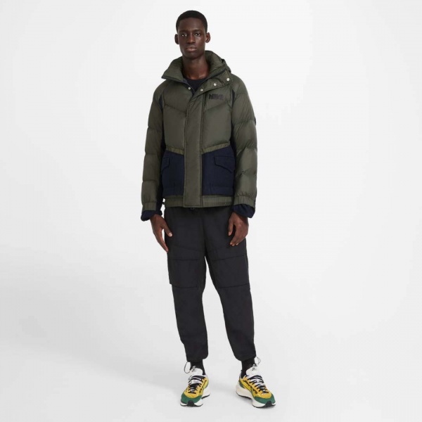 Пуховик Nike M NRG SACAI PARKA CT3269-355 р.XL зелений