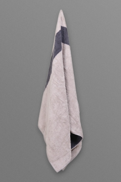 Рушник махровий Doubleface 80x150 см пісочний Cawo 