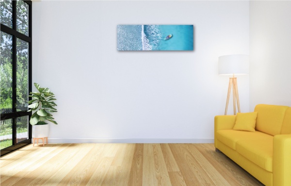 Картина Лодка на море 400x1200 см GIS UKRAINE 