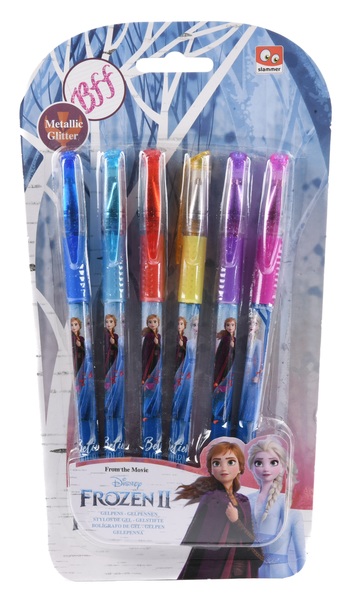 Набор ручек гелевых Frozen 2 Disney 6 шт.