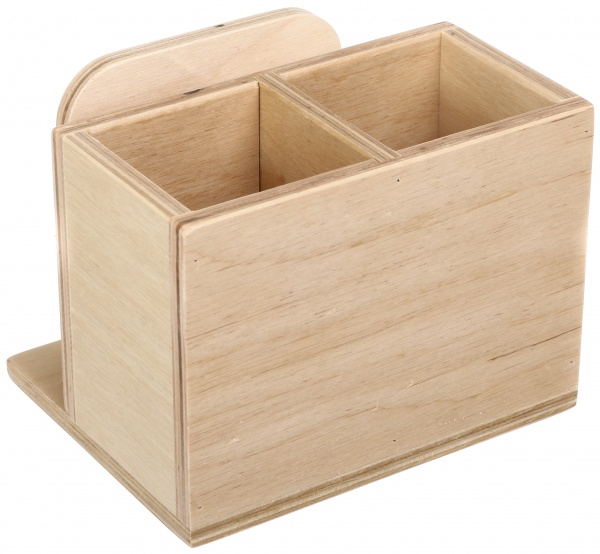 Органайзер настольный для специй лакированный 14х11х10 см SL-11